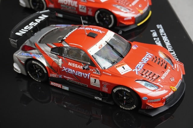 1:43 EBBRO 999NF-REM05-01 Dealer Nissan 05 Nismo Z Late Model Set of 2 #1 #22 model car