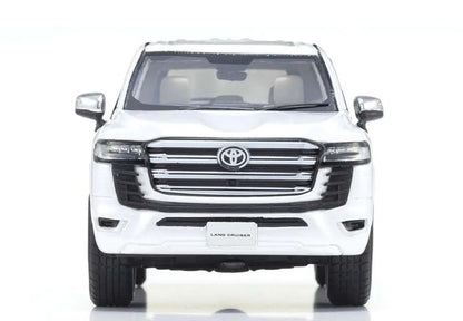 KSR43119W KYOSHO 1:43 Toyota Land Cruiser ZX White Japan Model Hobby Show 2023 model car