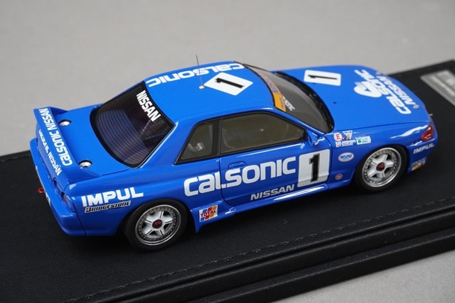 1:43 ignition model IG1593 Nissan Calsonic Skyline JTC 1991 #1