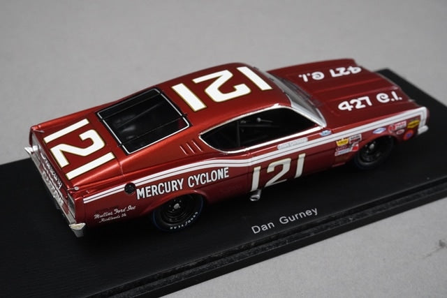 1:43 SPARK S3602 Ford Mercury Riverside 1969 #121 D.Gurney