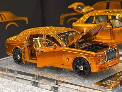 [ Pre-order ] DCM 1:64 Rolls-Royce Phantom GOLD (Foshan Exhibition Limited Edition)