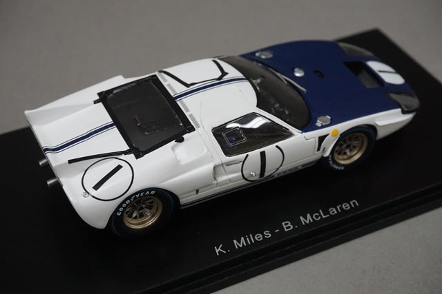 1:43 SPARK S4532 Ford GT40 MK2 Le Mans 24H 1965 #1 model car