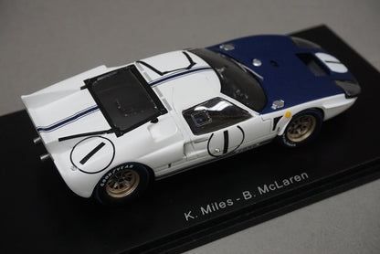 1:43 SPARK S4532 Ford GT40 MK2 Le Mans 24H 1965 #1 model car