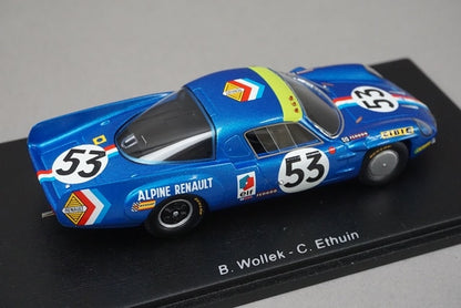 1:43 SPARK S4374 Alpine A210 Le Mans 11th 1968 #53 model car