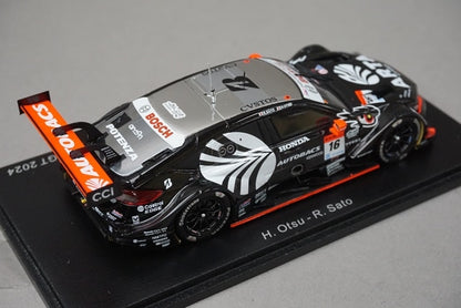 1:43 SPARK SGT154 Honda ARTA Mugen Civic Type R-GT GT500 Super GT 2024 #16 model car
