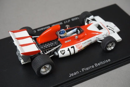 1:43 SPARK S1740 BRM P160B Monaco GP 1972 #17 model car