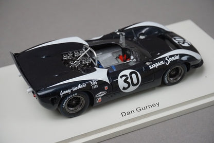 1:43 SPARK S1147 Lola T70 MK2 Bridgehampton 1966 #30 model car