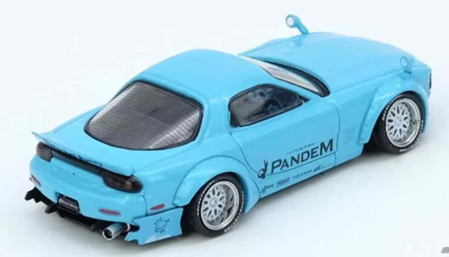 IN64-RX7FDP-TIFBLU INNO MODELS 1:64 Mazda RX-7 (FD3S) "PANDEM ROCKET BUNNY" Tiffany Blue