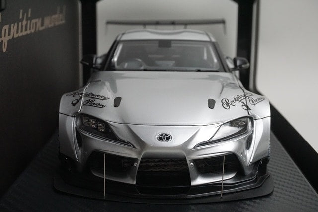 1:18 ignition model IG2038 Toyota Pandem Supra (A90) Silver model car