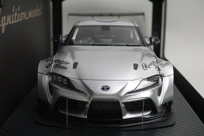 1:18 ignition model IG2038 Toyota Pandem Supra (A90) Silver model car