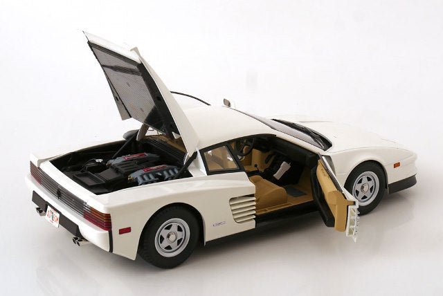 [ Pre-order ] KKDC120203 KK scale 1:12 Ferrari Testarossa Monospeccio US-Version 1984 White