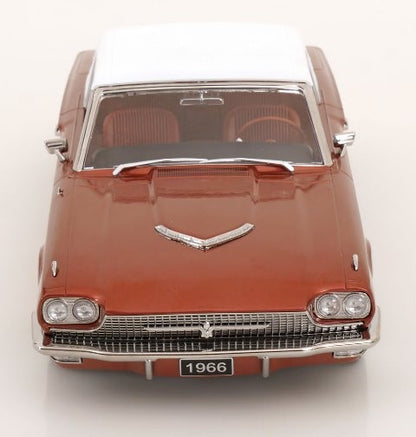 [ Pre-order ] KKDC181384 KK scale 1:18 Ford Thunderbird Landau Coupe 1966 Copper Metallic/White