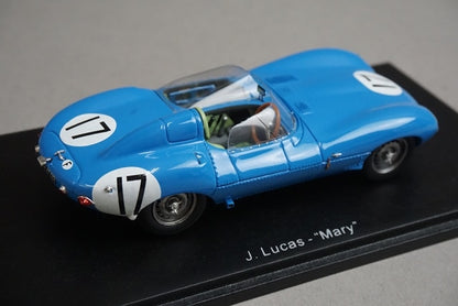 1:43 Spark S2119 Jaguar D Le Mans 3rd 1957 #17 J. Lucas model car