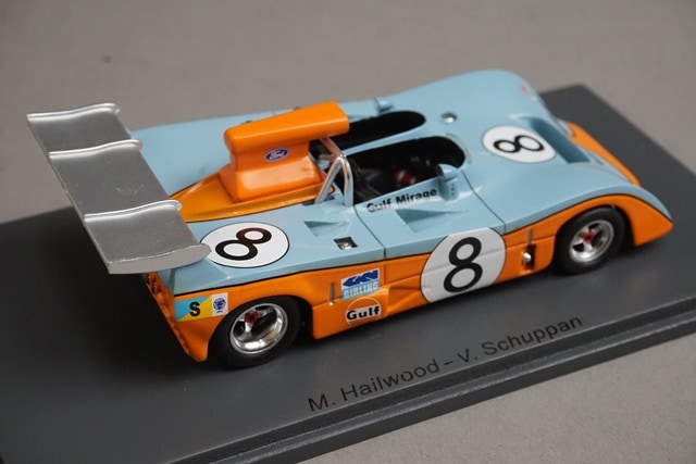 1:43 Spark STME09 Gulf Mirage M6 Le Mans 1973 #8 model car