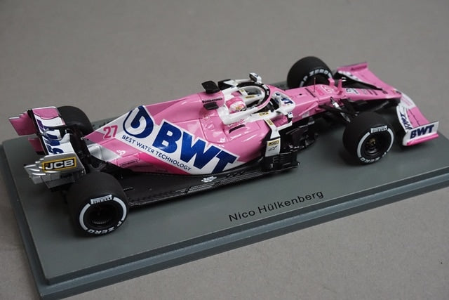 1:43 Spark S6478 BWT Racing Point RP20 70th Anniversary GP 2020 #27 N. Hulkenberg model car