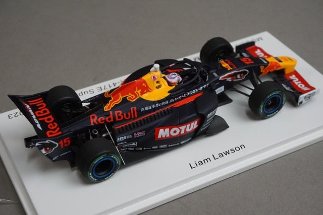 1:43 Spark SFJ002 Honda Mugen SF23 M-TEC HR-417E Super Formula 2023 #15 L. Lawson model car