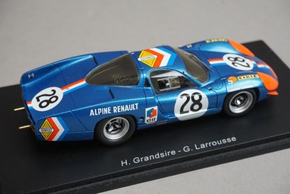 1:43 SPARK S1542 Alpine A220 Le Mans 1968 #28 model car