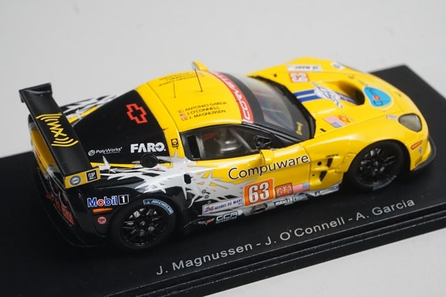 1:43 SPARK S2579 Chevrolet Corvette C6 ZR1 Corvette Racing Le Mans 2010 #63 model car