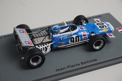 1:43 SPARK SF246 Matra MS11-12 Vainqueur Course de Cote du Mont Dore 1970 #90 model car