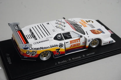 1:43 Spark US044 BMW M1 GR5 Daytona 1980 #3 model car