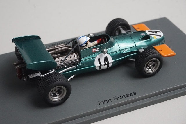 1:43 Spark S2344 BRM P139 German GP Practice 1969 #14 J. Sirtis model car