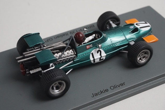 1:43 Spark S2345 BRM P139 Italian GP 1969 #12 J. Oliver model car