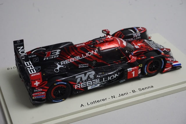 1:43 Spark S7001 Rebellion R13 Gibson Rebellion Racing Le Mans 24H 4th 2018 #1 model car