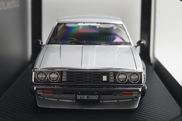 ミニカー 1/18 Nissan Skyline 2000 GT-ES (C210) Ignition Model New Nissan Skyline 2000 GT-ES (C210