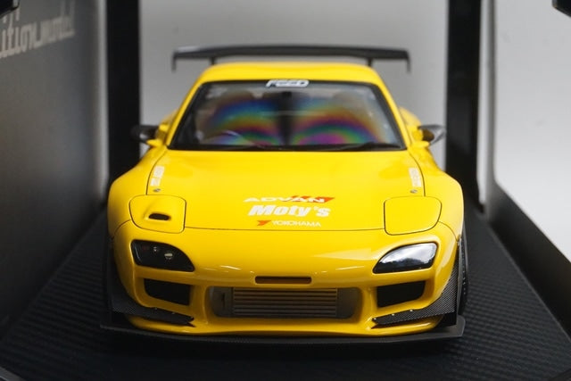 1:18 ignition model IG2043 Mazda RX-7 (FD3S) Feed Yellow