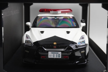 1:18 ignition model IG1901 Nissan GT-R R35 2018 Japan Tochigi Police Expressway Traffic model car