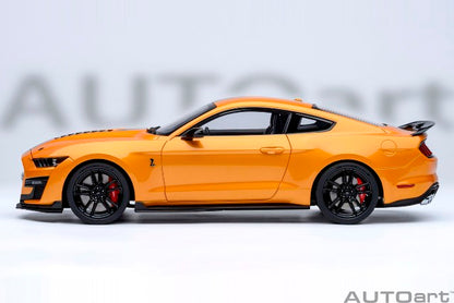[ Pre-order ] 73099 AUTOart 1:18 Ford Mustang Shelby GT500 (Orange with Black Stripes)