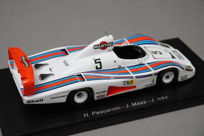 1:43 SPARK S4432 Porsche 936:78 Le Mans 1978 #5 Martini model car