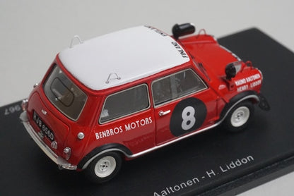 1:43 Spark S2660 Mini Cooper East African Safari 1967 #8 model car