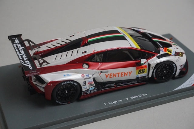 1:43 Spark 43SGT2024C3 VENTENY Lamborghini GT3 JLOC Champion GT300 Super GT 2024 #88 model car