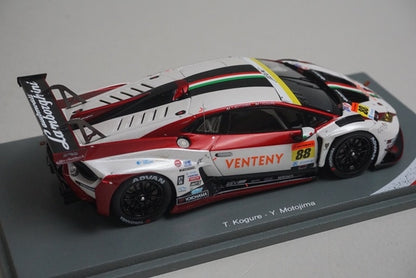 1:43 Spark 43SGT2024C3 VENTENY Lamborghini GT3 JLOC Champion GT300 Super GT 2024 #88 model car