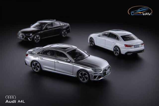 [ Pre-order ] VAV 1:64 Audi A4L Blister Pack White