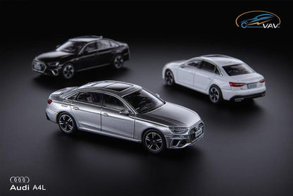 [ Pre-order ] VAV 1:64 Audi A4L Blister Pack White
