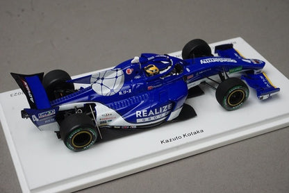 1:43 Spark SFJ004 Realize Corporation Kondo SF23 TRD 01F Super Formula model car