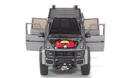 860307 Almost Real Model 1:18 Brabus 550 Adventure Mercedes-Benz G 500 2017 Monza Gray Magno model car