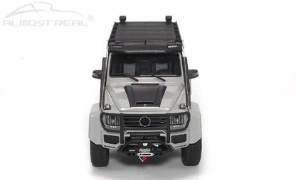 860306 Almost Real Model 1:18 Brabus 550 Adventure Mercedes-Benz G-Class 4×4 2017 Gray model car