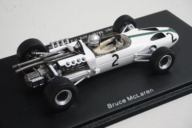 1:43 SPARK S3093 McLaren M2B Ford Monaco GP 1966 #2 B. McLaren model car