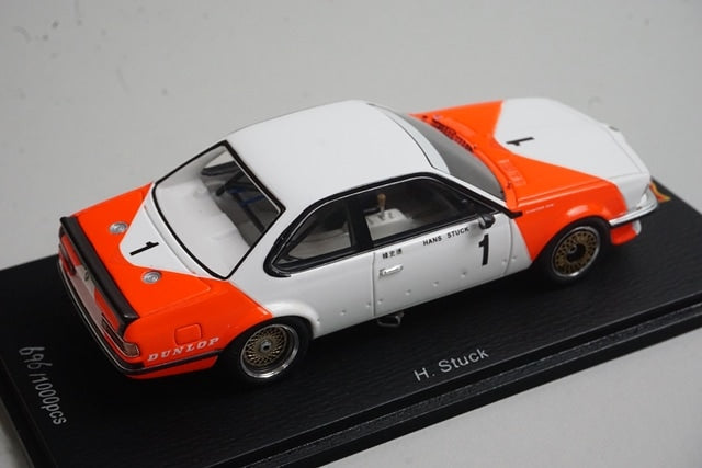 1:43 SPARK SA052 BMW 635 CSi Macau Guia Race Winner 1983 #1 H. Stuck model car