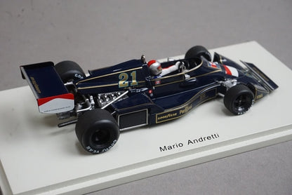 1:43 SPARK S4044 FW05 International Trophy 1973 #21 M. Andretti model car