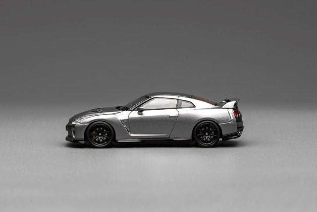 [ Pre-order ] M63515 MOTORHELIX 1:64 Nissan GT-R(R35) Track Edition Engineered by NISMO 2020 Dark Metal Gray