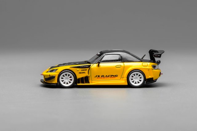[ Pre-order ] M65146 MOTORHELIX 1:64 Honda S2000 J's Racing New Indy Yellow Pearl