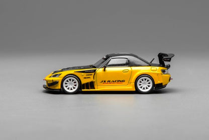 [ Pre-order ] M65146 MOTORHELIX 1:64 Honda S2000 J's Racing New Indy Yellow Pearl