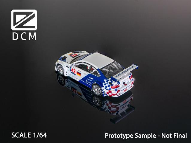 [ Pre-order ] DCM 1:64 M3 GTR E46 2001 #43