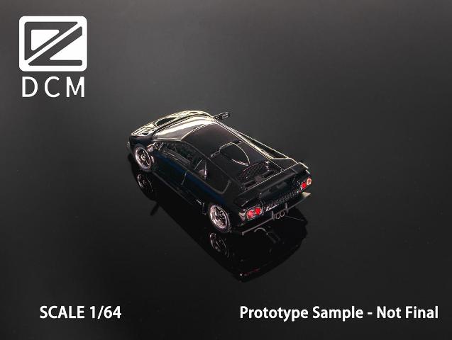[ Pre-order ] DCM 1:64 Diablo GT Pearl Black