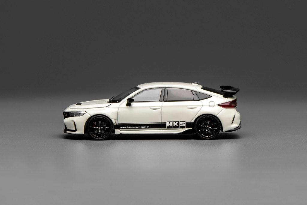 [ Pre-order ] M65319 Motor Helix 1/64 Honda Civic Type R (FL5) HKS Livery Championship WhiteM65319 Motor Helix 1:64 Honda Civic Type R (FL5) HKS Livery Championship White