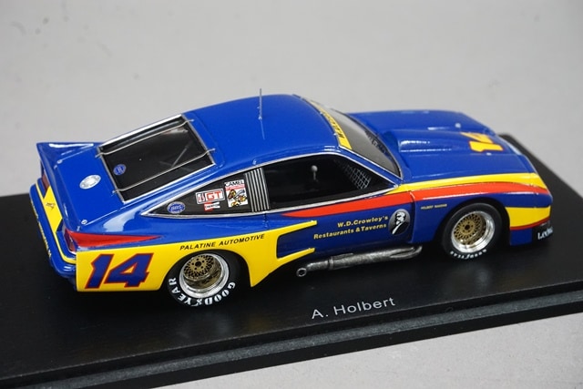 1:43 SPARK S0860 Chevrolet Monza Road Atlanta Winner 1976 #14 model car